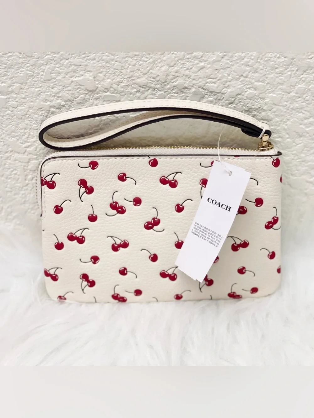 Coach corner zip